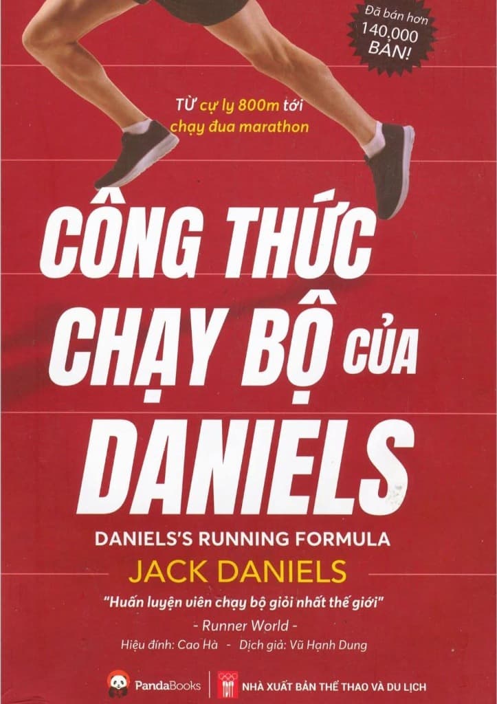 Công thức chạy bộ Daniels